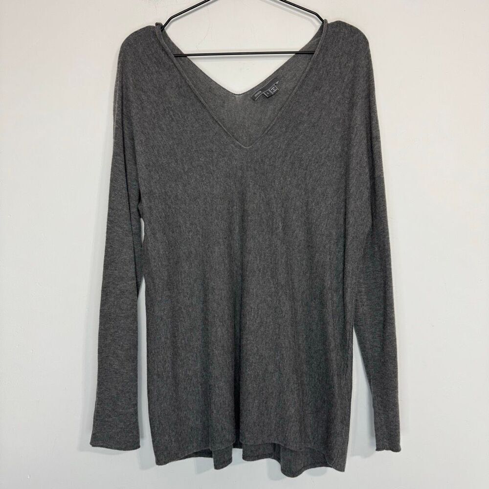 Vince Wool and Cashmere Double V Neck Sweater L
